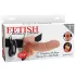 Pipedream - Fetish Strap-on 7 - kiinnitettävä värisevä dildo (naturaali)