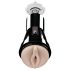 PDX Cock Compressor - imevä, värisevä vagina-masturbaattori (musta)