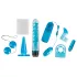 You2Toys - Vibraattorisetissä 8 osaa - sininen