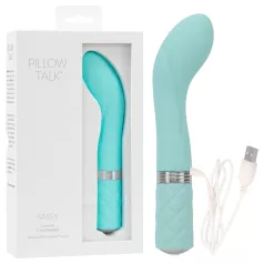 Pillow Talk Sassy - ladattava G-pistevibraattori - turkoosi