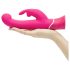 Happyrabbit G-spot - vedenkestävä klitoriskiihottimella (pinkki)