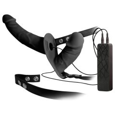 Double Thruster - tuplavibraattori strap-on - musta
