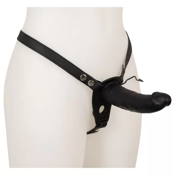 Double Thruster - tuplavibraattori strap-on - musta