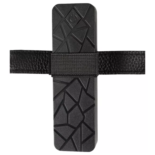 Double Thruster - tuplavibraattori strap-on - musta