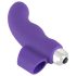 SMILE Finger - aaltomainen silikonisormivibraattori (violetti)