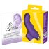 SMILE Finger - aaltomainen silikonisormivibraattori (violetti)