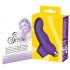 SMILE Finger - aaltomainen silikonisormivibraattori (violetti)