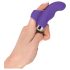 SMILE Finger - aaltomainen silikonisormivibraattori (violetti)
