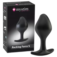 mystim Rocking Force S - elektroanaalitulppa - pieni (musta)