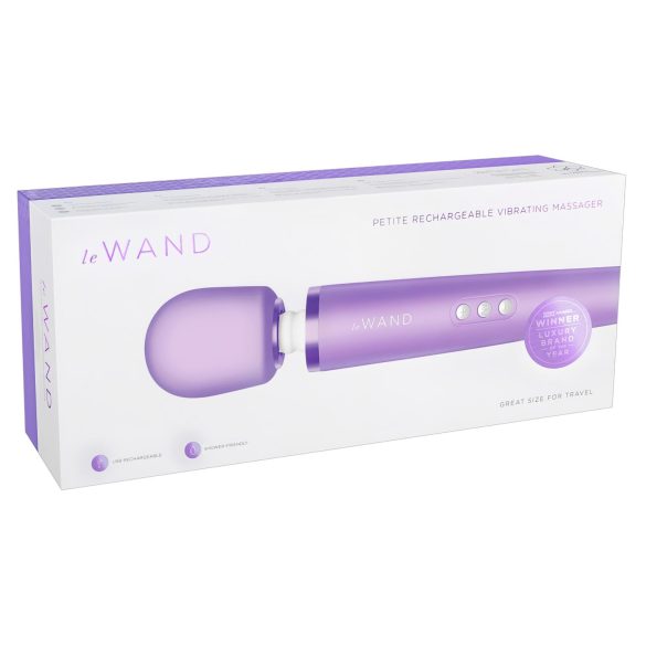 Le Wand Petite - eksklusiivinen, ladattava hierontavibraattori (violetti)