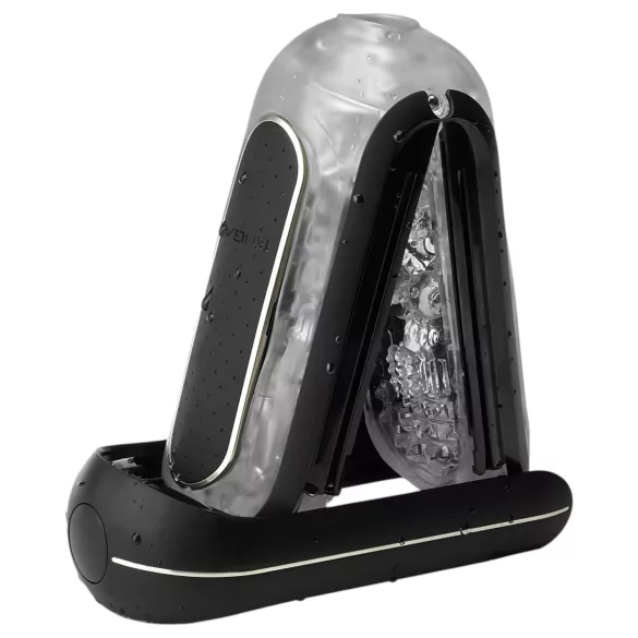 TENGA Flip Zero - vibraatiomasturbaattori - musta