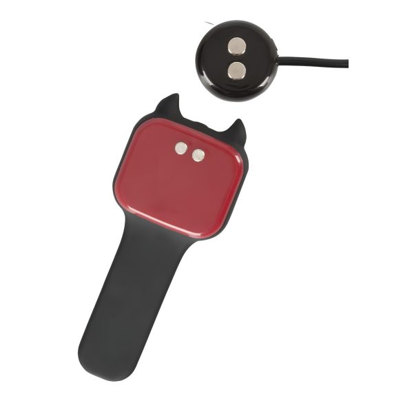 You2Toys - prostatahierontavibraattori - pyörivä lämmitettävä - musta