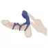 SMILE Couple - ladattava vibro penisrengas - sininen