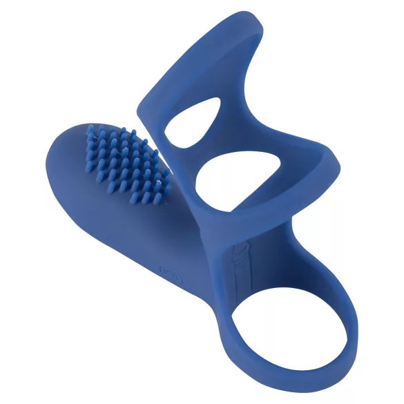 SMILE Couple - ladattava vibro penisrengas - sininen