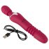 Javida Thrusting - 3-in-1 hierontavibraattori (punainen)