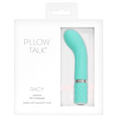   Pillow Talk Racy - ladattava kapea G-pistevibraattori - turkoosi