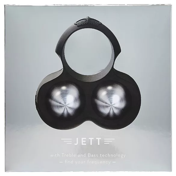 HOT Octopuss JETT - peniksenpäävibraattori - 2 moottoria - musta