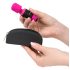 PalmPower Pocket Wand - pikkuruinen hieromavibra (pinkki-musta)