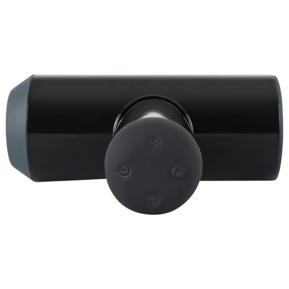 Rebel - akkukäyttöinen liikkuva vibraattorimasturbaattori - musta