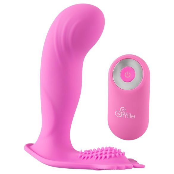 SMILE G-Spot Pikkuhousuvibraattori - ladattava, kaukosäädettävä (pinkki)