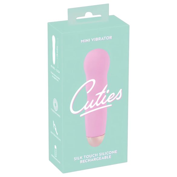 Cuties Mini Rose - aaltovibraattori ladattava (vaaleanpunainen)