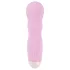 You2Toys - Cuties Mini Rose - ladattava, aaltokuvioitu vibraattori (pinkki)
