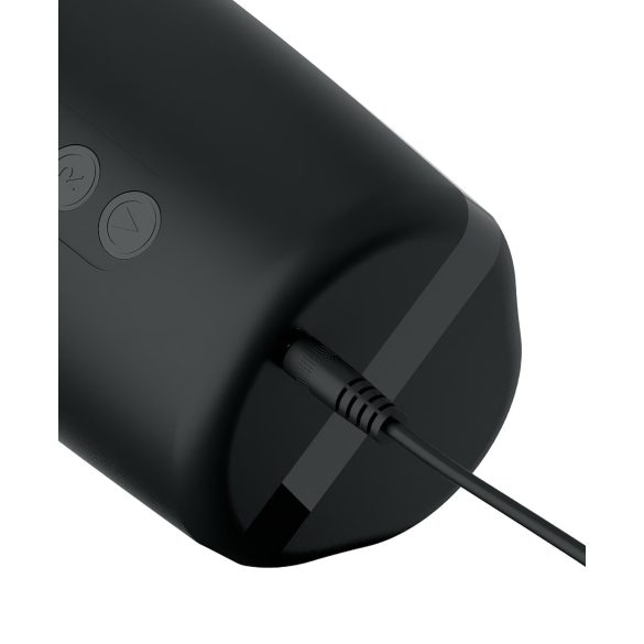 PDX Elite Moto Bator 2 - miesten masturbaattori - imutoiminto, liike - musta