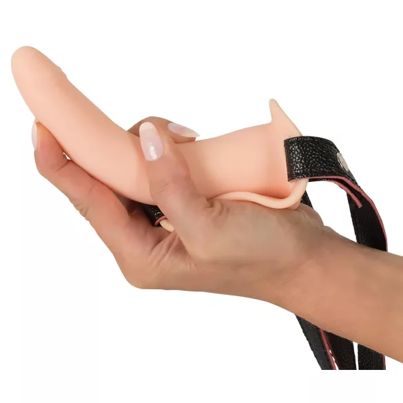 You2Toys - Strap-on vibraattori - ladattava - iho/nude