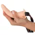 You2Toys - Strap-on vibraattori - ladattava - iho/nude
