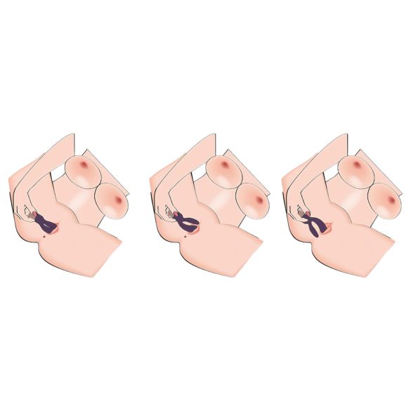 You2Toys Elegant Double - vibraattori klitoriskiihottimella