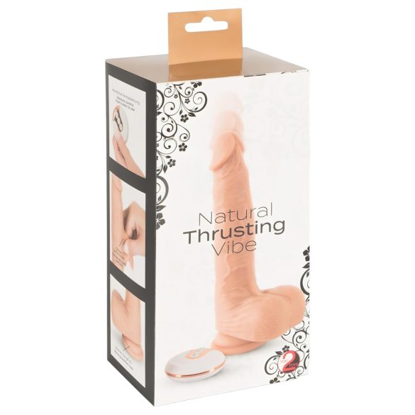 You2Toys - Natural - työntävä vibraattori (luonnollinen)