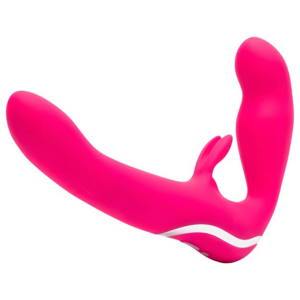 Happyrabbit Strapless - handsfree-vibraattori (pinkki)