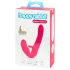 Happyrabbit - strap-on vibraattori - johdoton - pinkki