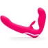 Happyrabbit - strap-on vibraattori - johdoton - pinkki
