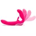 Happyrabbit - strap-on vibraattori - johdoton - pinkki