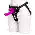 Happyrabbit Strap-On - pupun kiinnitettävä vibraattori (violetti)