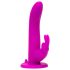 Happyrabbit Strap-On - pupun kiinnitettävä vibraattori (violetti)