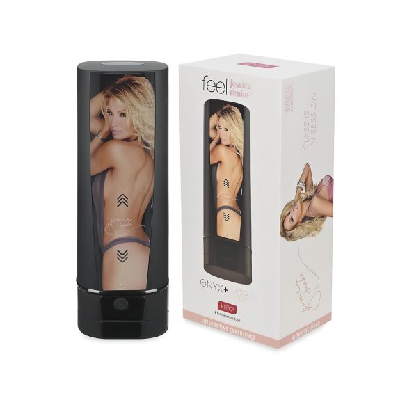 Kiiroo Onyx+ Jessica Drake - interaktiivinen masturbaattori (musta)