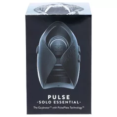   Hot Octopuss Pulse Solo Essential - vibraattori miehille - ladattava - musta
