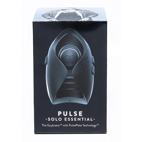 Hot Octopuss Pulse Solo Essential - ladattava masturbaattori (musta)