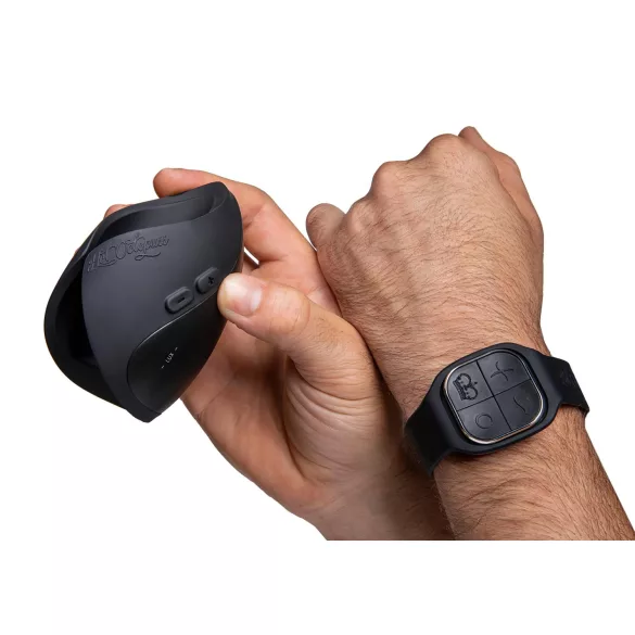 Hot Octopuss - miesten vibraattori - kauko-ohjattava - musta