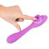 You2Toys 2-toimintoinen Vibe - ladattava 2in1 vibraattori (liila)