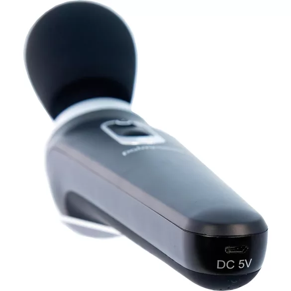 PalmPower - Wand-vibraattori - ladattava - musta