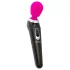 PalmPower Extreme Wand - ladattava hierontavibraattori - pinkki/musta