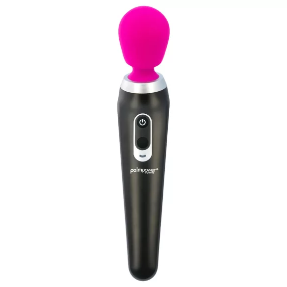 PalmPower Extreme Wand - ladattava hierontavibraattori - pinkki/musta