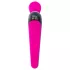 PalmPower Extreme Wand - ladattava hierontavibraattori - pinkki/musta