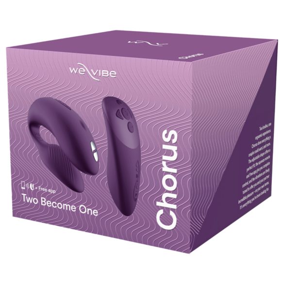 We-Vibe Chorus - ladattava älyparivibraattori (violetti)