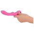 You2Toys - Dual Petit - ladattava tuplamoottori vibraattori (pinkki)
