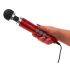 Doxy Die Cast 3 Wand - verkkojohdollinen hierontavibra (punainen)