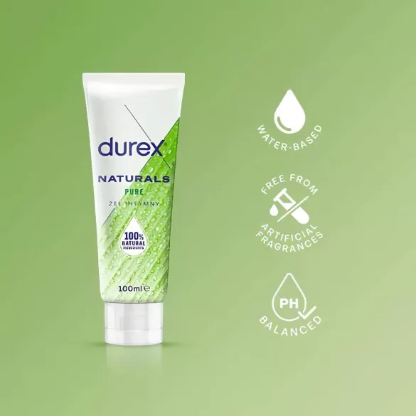 Durex - intiimigeeli - luonnollinen - 100 ml